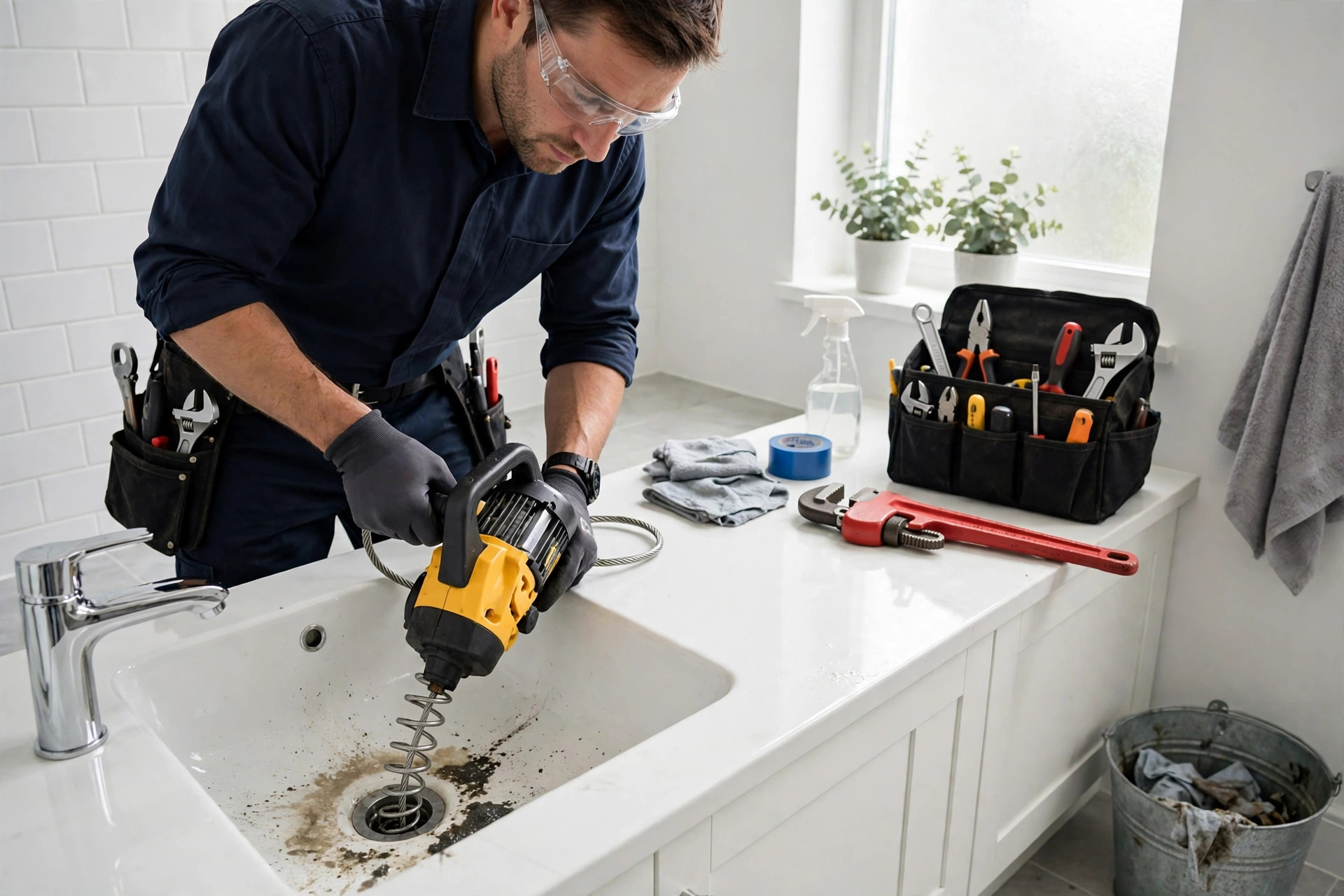 Drain Cleaning in Los Angeles: Slow Drains, Grease, Roots and Hard-Water Scale