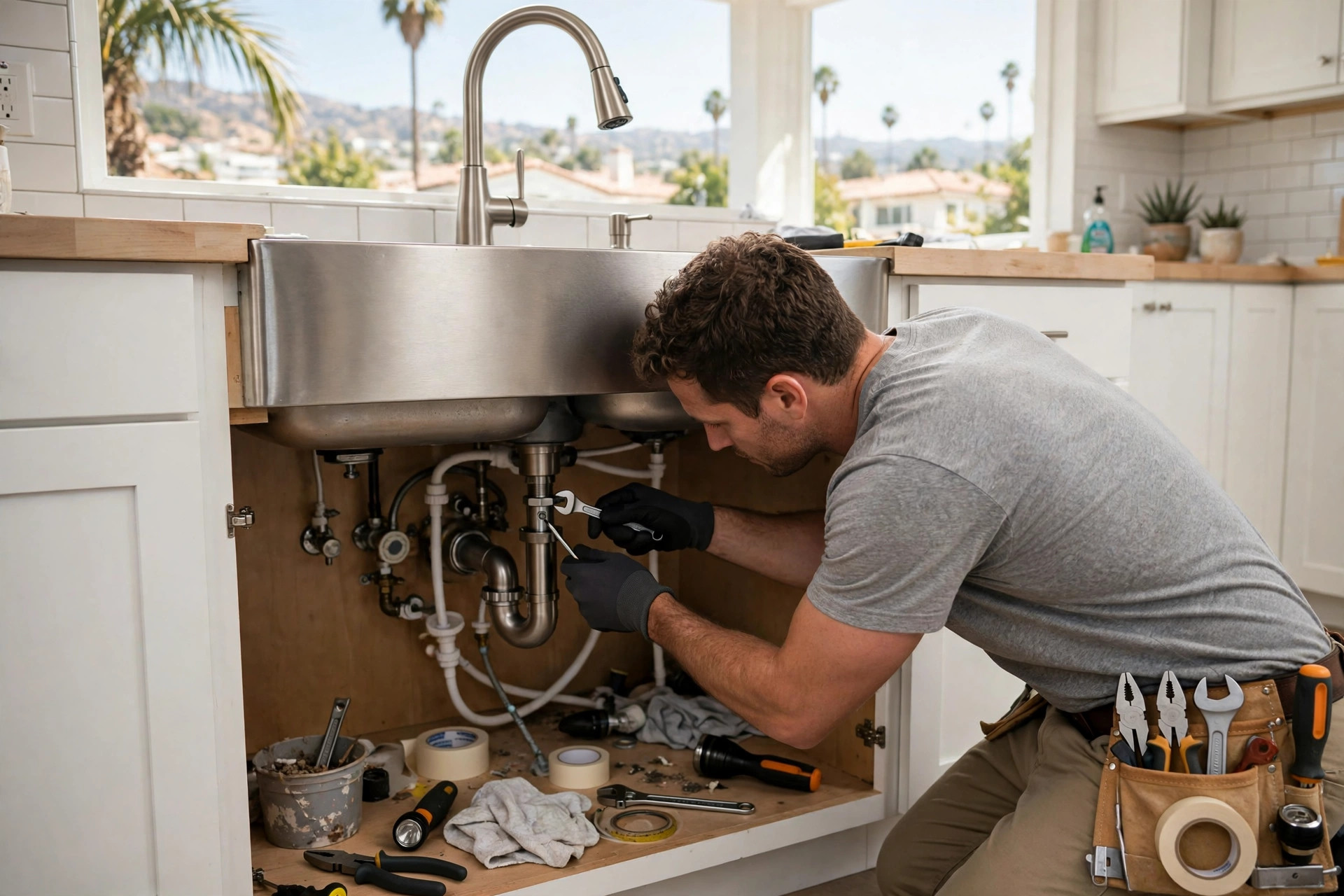 Faucet and Fixture Installation in Los Angeles: Drips, Pressure, and Hard Water Wear