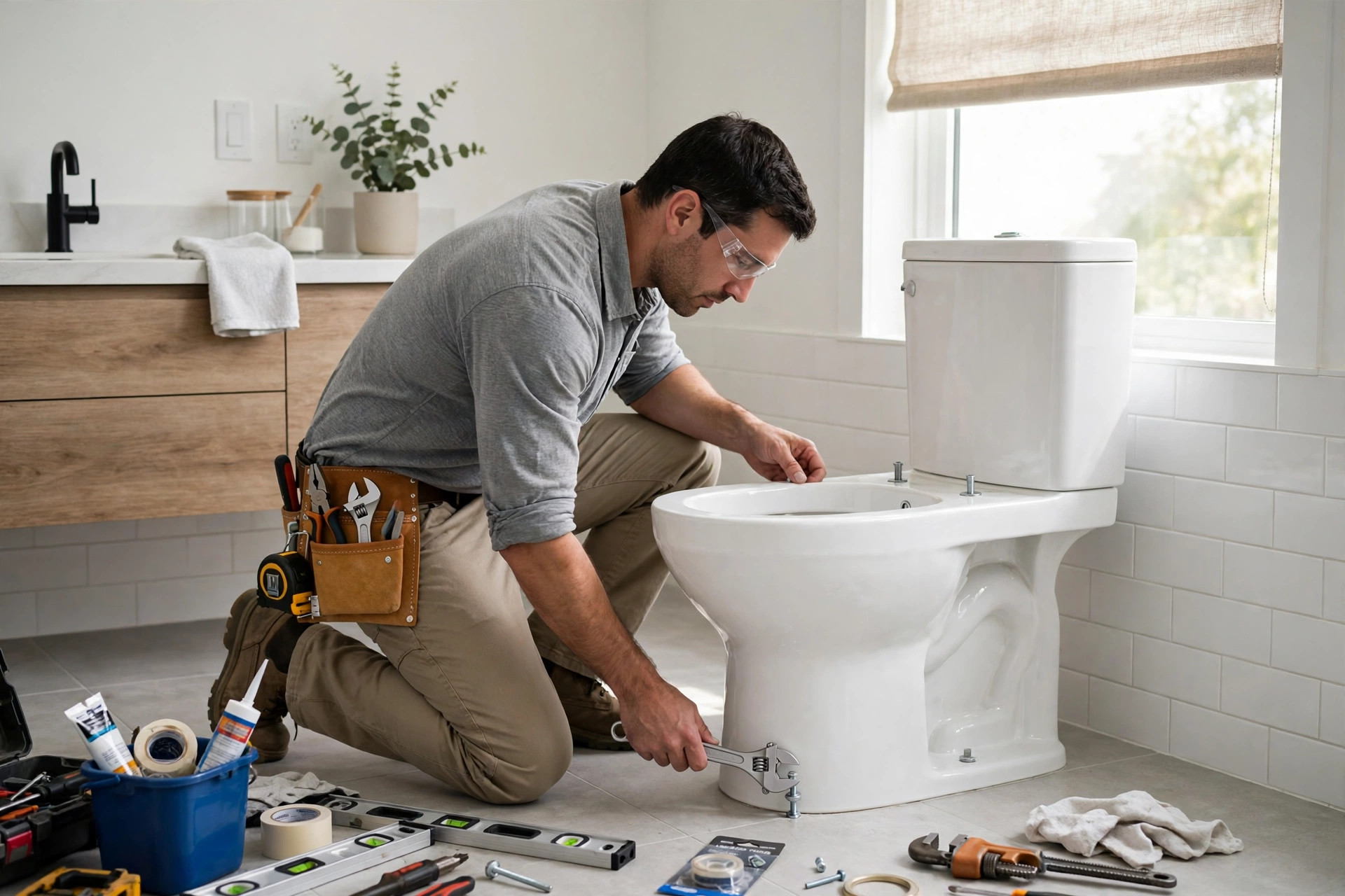 Toilet Repair and Installation in Los Angeles: Running, Rocking, Leaking, and Weak Flushes