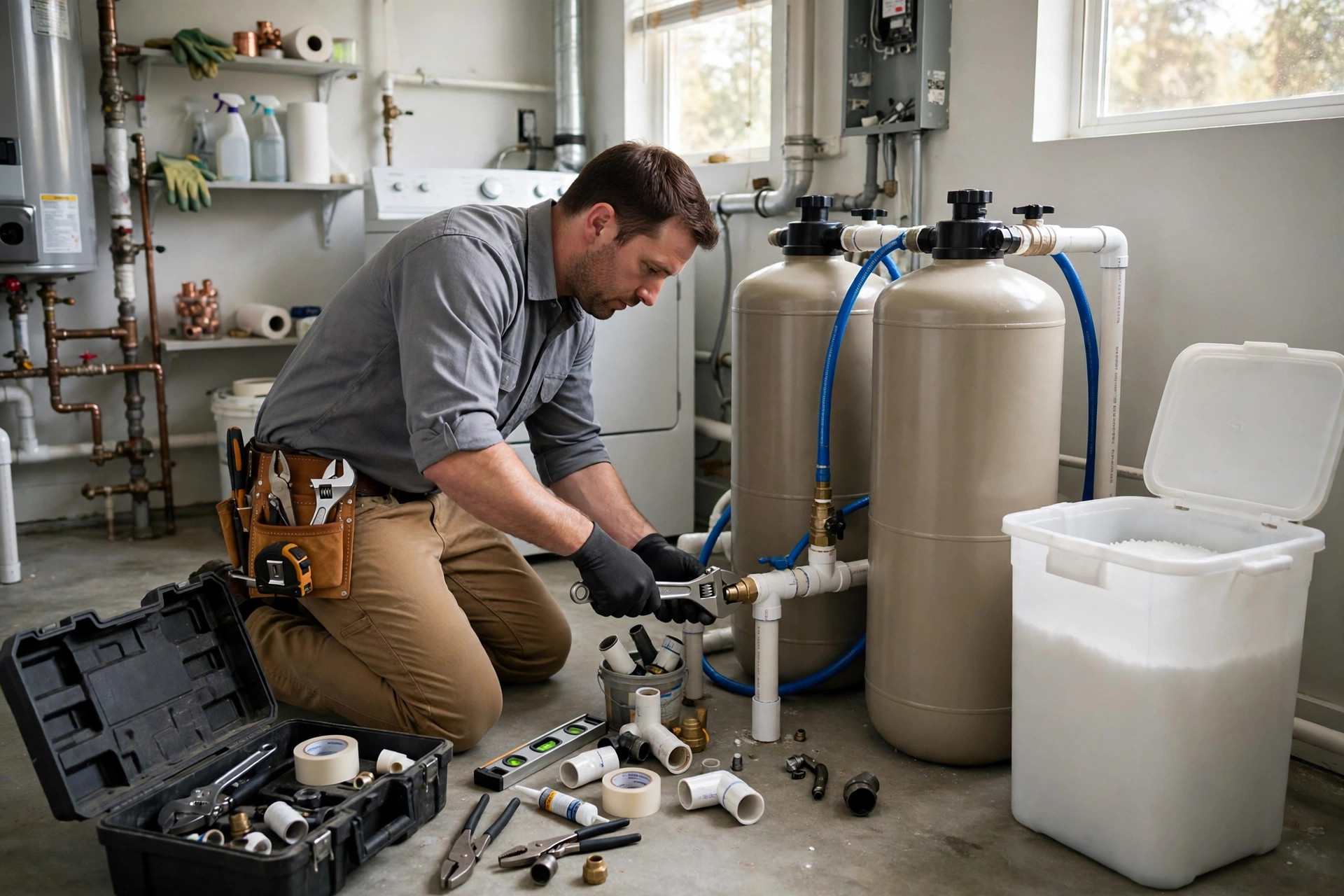 Water Softener Installation in Los Angeles: Hard Water, Scale, and What Actually Works